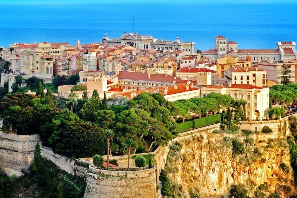 Maison Limitrophe Monaco Vue Mer Et Jardin Villa Cap-d'Ail Exterior photo